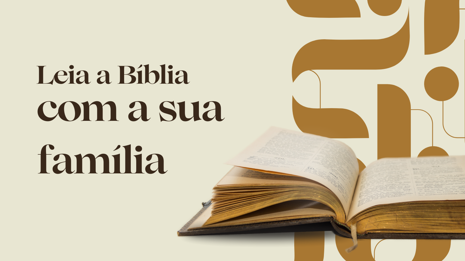 Três sugestões de livros para estudos bíblicos em família